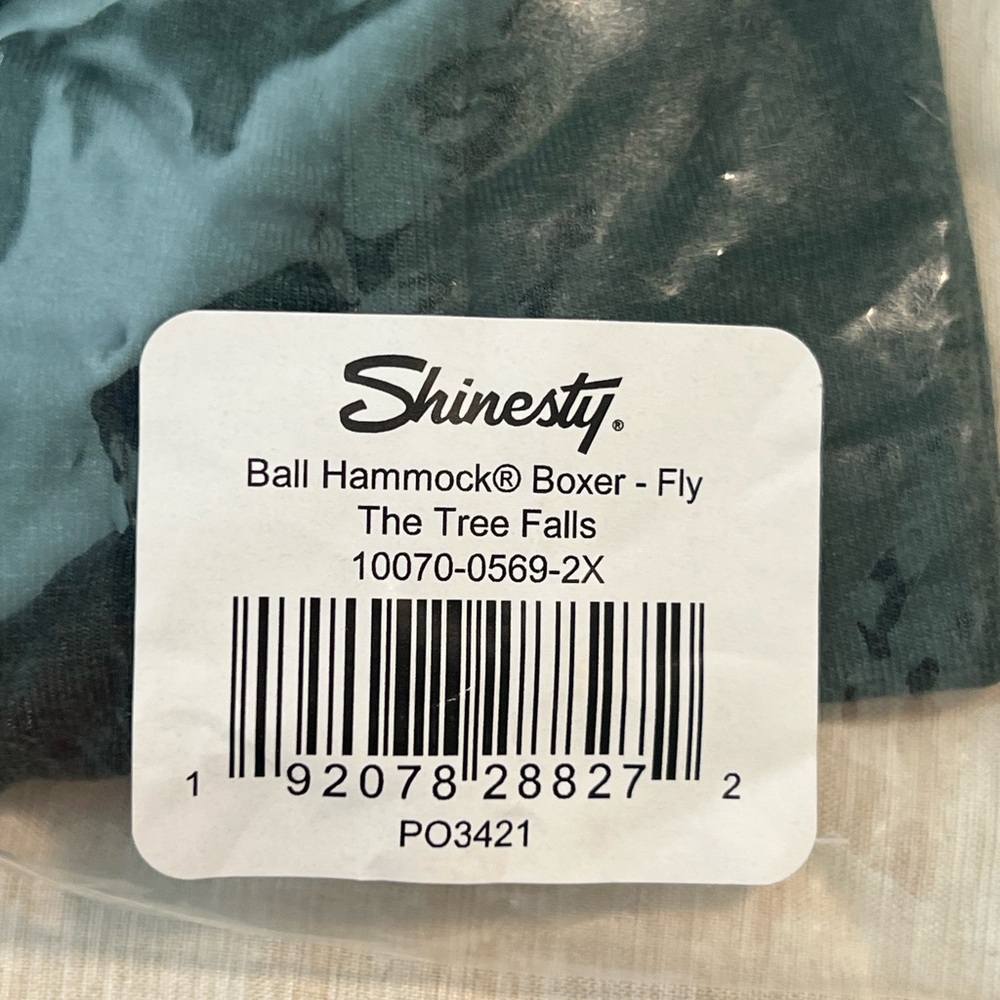 Shinesty The Tree Falls Ball Hammock® Pouch Underwear With Fly - 2X - Picture 3 of 4
